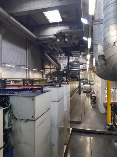 Offset printing machine
